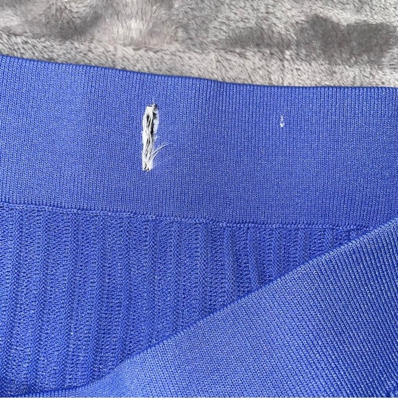 Elle Pleated Ribbed Pull-On Short Skirt Size 2XL - Picture 4 of 7